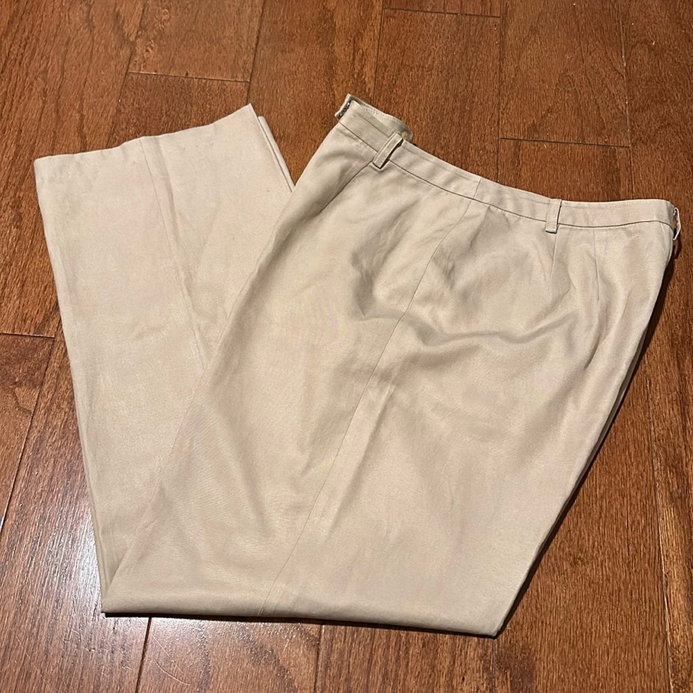 Ann Taylor Loft light khaki dress slacks